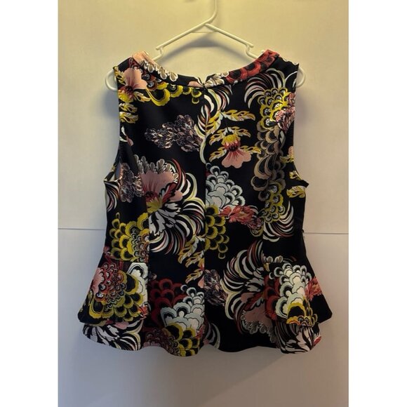 7th Avenue Floral Tank Top (XL) Fit and Flare Top‎ - Picture 4 of 7